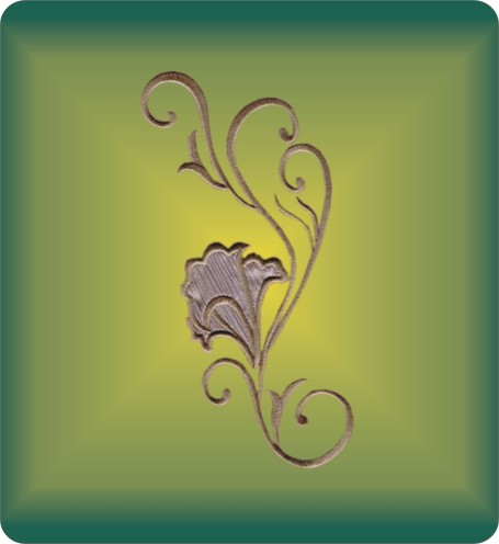 Goblenurile, creatii fine  - Pagina 4 F-floare-aplica-satinverde